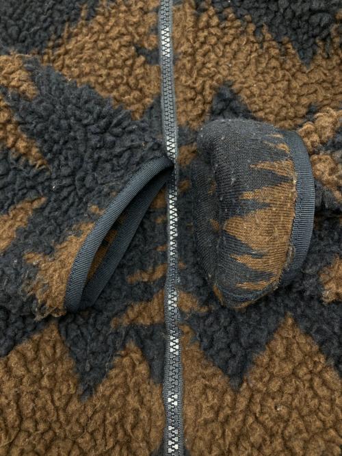 PENDLETON（ペンドルトン）PENDLETON (ペンドルトン) ボアジャケット ブラウン×ネイビー サイズ:Lの古着・服飾アイテム