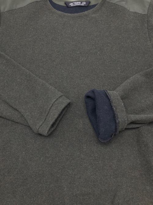 ARC'TERYX（アークテリクス）ARC'TERYX (アークテリクス) 厚手ニット グリーン サイズ:Ｍの古着・服飾アイテム