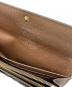 中古・古着 LOUIS VUITTON (ルイ ヴィトン) 長財布 ブラウン：10000円