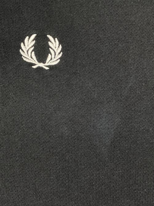 FRED PERRY（フレッドペリー）FRED PERRY (フレッドペリー) ティップドフーデッドスウェット ブラック サイズ:Ｍの古着・服飾アイテム