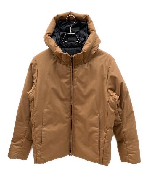 nano・universe（ナノ・ユニバース）nano・universe (ナノ・ユニバース) ダウンジャケット ブラウン サイズ:Lの古着・服飾アイテム