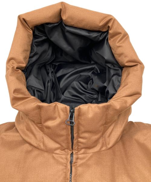 nano・universe（ナノ・ユニバース）nano・universe (ナノ・ユニバース) ダウンジャケット ブラウン サイズ:Lの古着・服飾アイテム