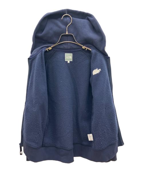 THE NORTH FACE（ザ ノース フェイス）THE NORTH FACE (ザ ノース フェイス) ジップパーカー ブルー×ホワイト サイズ:Ｍの古着・服飾アイテム