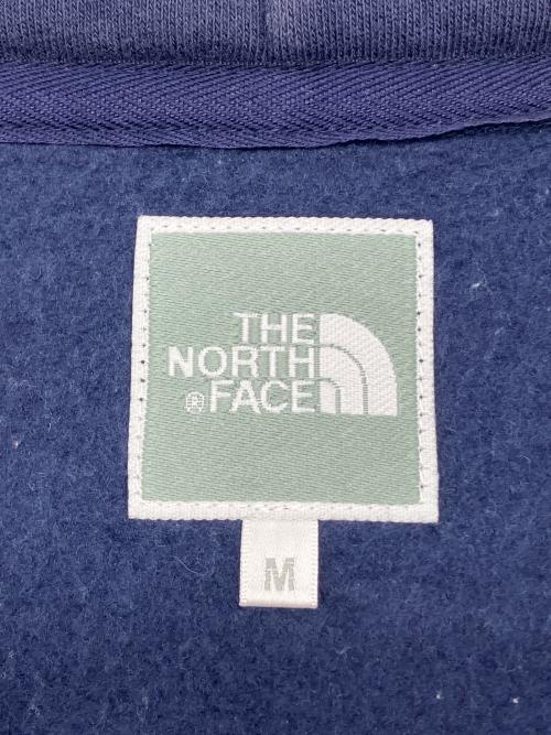 THE NORTH FACE（ザ ノース フェイス）THE NORTH FACE (ザ ノース フェイス) ジップパーカー ブルー×ホワイト サイズ:Ｍの古着・服飾アイテム