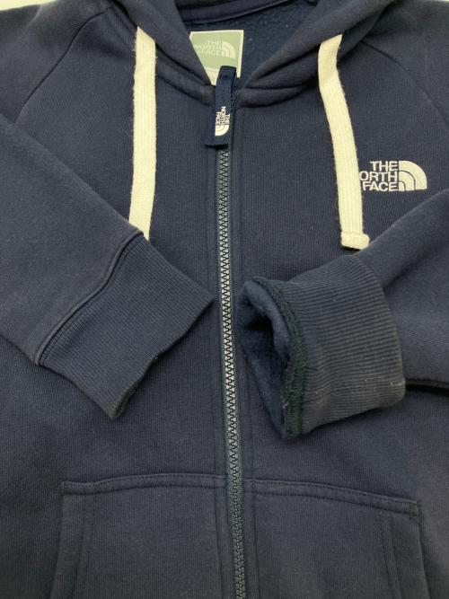 THE NORTH FACE（ザ ノース フェイス）THE NORTH FACE (ザ ノース フェイス) ジップパーカー ブルー×ホワイト サイズ:Ｍの古着・服飾アイテム