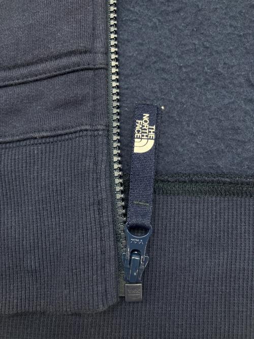 THE NORTH FACE（ザ ノース フェイス）THE NORTH FACE (ザ ノース フェイス) ジップパーカー ブルー×ホワイト サイズ:Ｍの古着・服飾アイテム