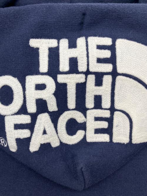 THE NORTH FACE（ザ ノース フェイス）THE NORTH FACE (ザ ノース フェイス) ジップパーカー ブルー×ホワイト サイズ:Ｍの古着・服飾アイテム