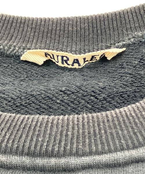 AURALEE（オーラリー）AURALEE (オーラリー) クルーネックスウェット ネイビー サイズ:1の古着・服飾アイテム