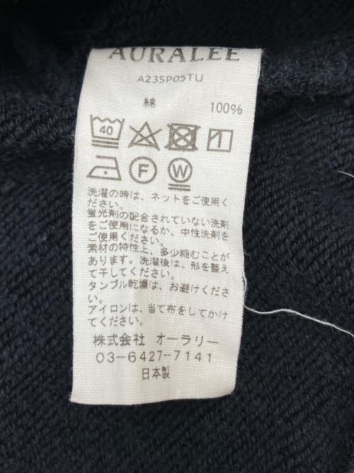 AURALEE（オーラリー）AURALEE (オーラリー) クルーネックスウェット ネイビー サイズ:1の古着・服飾アイテム