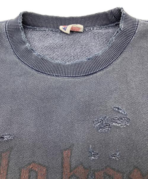 FREAK'S STORE（フリークスストア）FREAK'S STORE (フリークスストア) ダメージ加工スウェット ネイビー サイズ:Ｍの古着・服飾アイテム