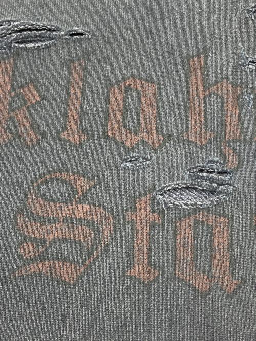 FREAK'S STORE（フリークスストア）FREAK'S STORE (フリークスストア) ダメージ加工スウェット ネイビー サイズ:Ｍの古着・服飾アイテム