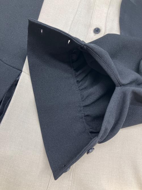 UNITED TOKYO（ユナイテッドトーキョー）UNITED TOKYO (ユナイテッドトーキョー) 長袖ワンピース ベージュ×ブラック サイズ:2の古着・服飾アイテム