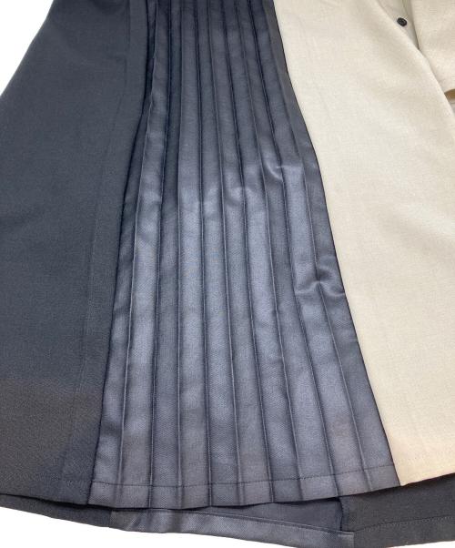 UNITED TOKYO（ユナイテッドトーキョー）UNITED TOKYO (ユナイテッドトーキョー) 長袖ワンピース ベージュ×ブラック サイズ:2の古着・服飾アイテム