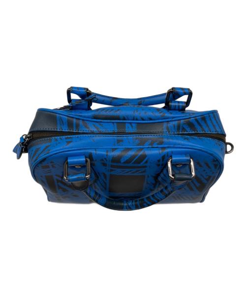 Vivienne Westwood ANGLOMANIA（ヴィヴィアンウエストウッドアングロマニア）Vivienne Westwood ANGLOMANIA (ヴィヴィアンウエストウッドアングロマニア) 2WAYバッグ ブルー×ブラックの古着・服飾アイテム