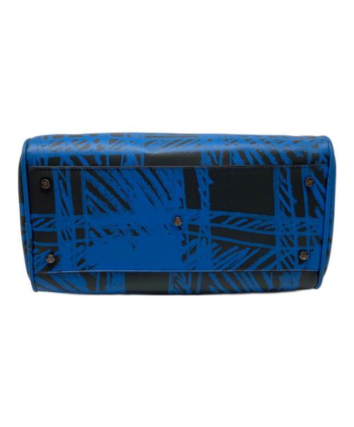 Vivienne Westwood ANGLOMANIA（ヴィヴィアンウエストウッドアングロマニア）Vivienne Westwood ANGLOMANIA (ヴィヴィアンウエストウッドアングロマニア) 2WAYバッグ ブルー×ブラックの古着・服飾アイテム