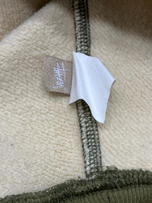 stussy（ステューシー）stussy (ステューシー) スウェット グリーン×ブラック サイズ:Sの古着・服飾アイテム