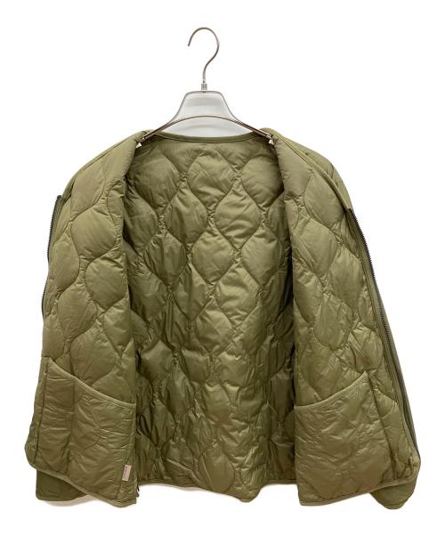 BEAMS Lights（ビームスライト）BEAMS Lights (ビームスライト) TAION (タイオン) ダウンジャケット ベトジャン リバーシブル インナーダウン 刺繍装飾 2023年モデル カーキ サイズ:Ｍの古着・服飾アイテム