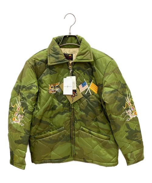 東洋エンタープライズ（トウヨウエンタープライズ）東洋エンタープライズ (トウヨウエンタープライズ) キルティングジャケット グリーン サイズ:XS 未使用品の古着・服飾アイテム