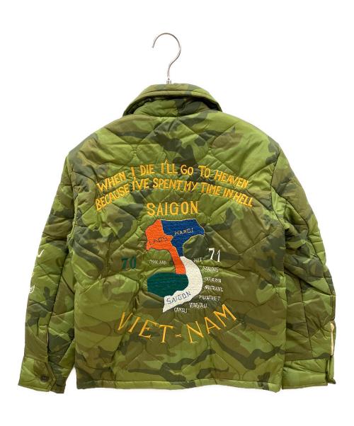 東洋エンタープライズ（トウヨウエンタープライズ）東洋エンタープライズ (トウヨウエンタープライズ) キルティングジャケット グリーン サイズ:XS 未使用品の古着・服飾アイテム