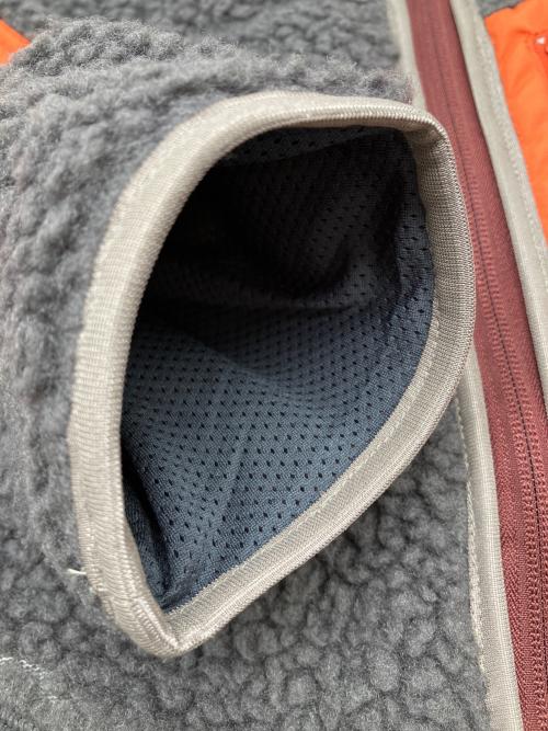 NON TOKYO（ノントーキョー）NON TOKYO (ノントーキョー) ボアジャケット グレー×オレンジ×イエロー サイズ:2 未使用品の古着・服飾アイテム