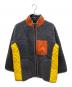 NON TOKYO（ノントーキョー）の古着「ボアジャケット」｜グレー×オレンジ×イエロー
