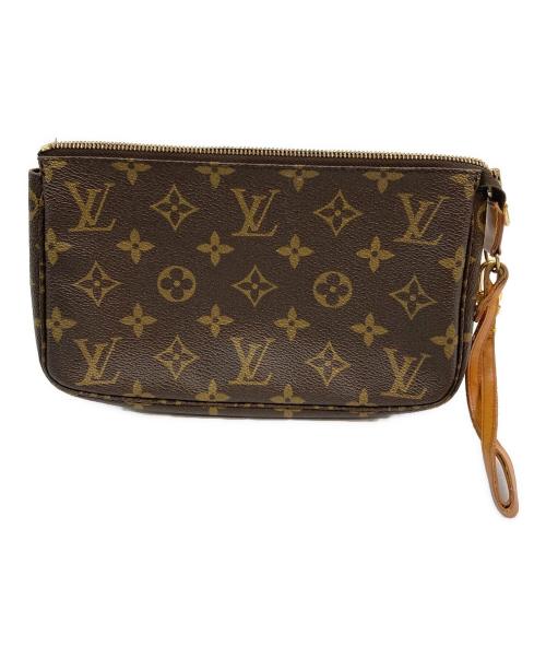LOUIS VUITTON（ルイ ヴィトン）LOUIS VUITTON (ルイ ヴィトン) ポーチ ブラウンの古着・服飾アイテム