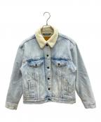LEVI'S×DISNEYリーバイス×ディズニー）の古着「裏ボアジャケット」｜スカイブルー