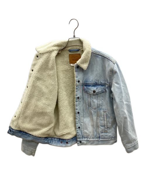 LEVI'S（リーバイス）LEVI'S (リーバイス) DISNEY (ディズニー) 裏ボアジャケット スカイブルー サイズ:Sの古着・服飾アイテム