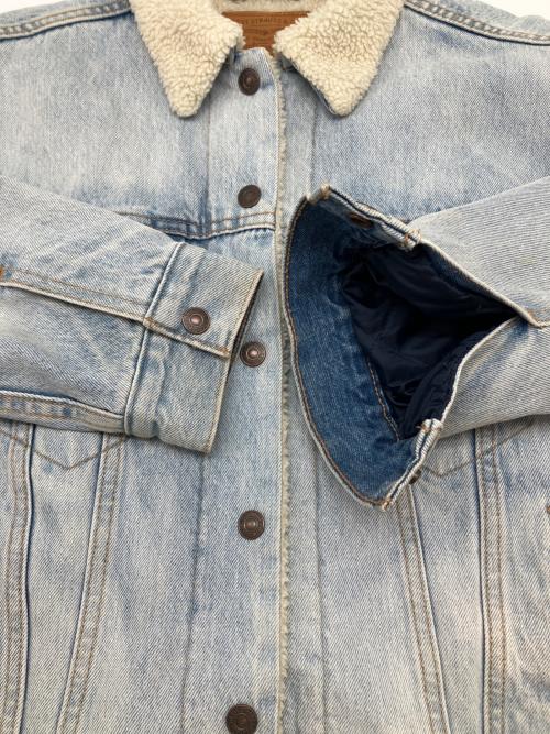 LEVI'S（リーバイス）LEVI'S (リーバイス) DISNEY (ディズニー) 裏ボアジャケット スカイブルー サイズ:Sの古着・服飾アイテム