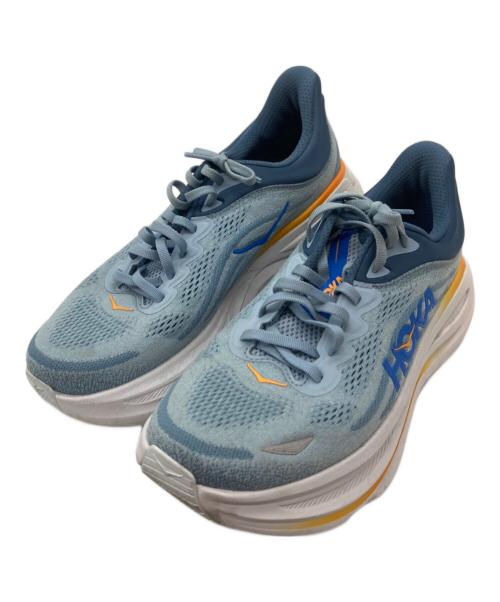 HOKA（ホカ）HOKA (ホカ) ローカットスニーカー スカイブルー×ホワイト サイズ:26.5の古着・服飾アイテム