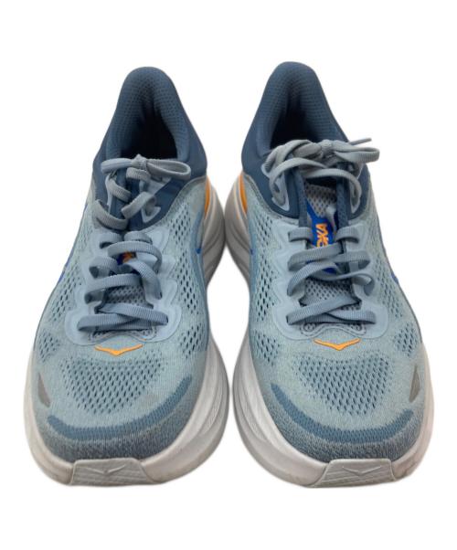 HOKA（ホカ）HOKA (ホカ) ローカットスニーカー スカイブルー×ホワイト サイズ:26.5の古着・服飾アイテム