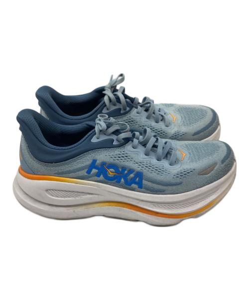 HOKA（ホカ）HOKA (ホカ) ローカットスニーカー スカイブルー×ホワイト サイズ:26.5の古着・服飾アイテム