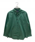 CHAPSチャップス）の古着「90sボタンダウンシャツ　古着」｜グリーン