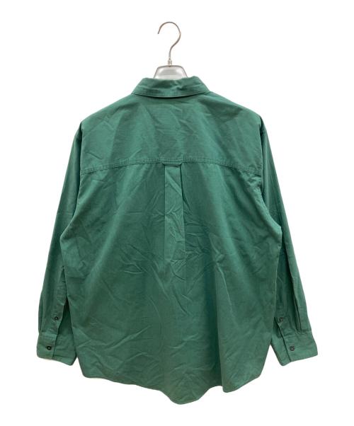 CHAPS（チャップス）CHAPS (チャップス) 90sボタンダウンシャツ　古着 グリーン サイズ:Lの古着・服飾アイテム