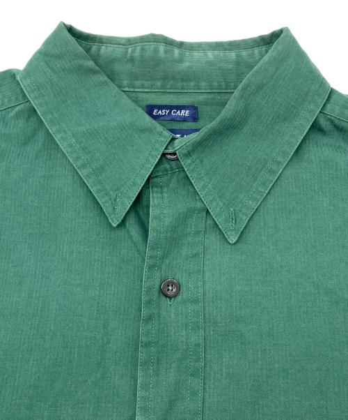CHAPS（チャップス）CHAPS (チャップス) 90sボタンダウンシャツ　古着 グリーン サイズ:Lの古着・服飾アイテム