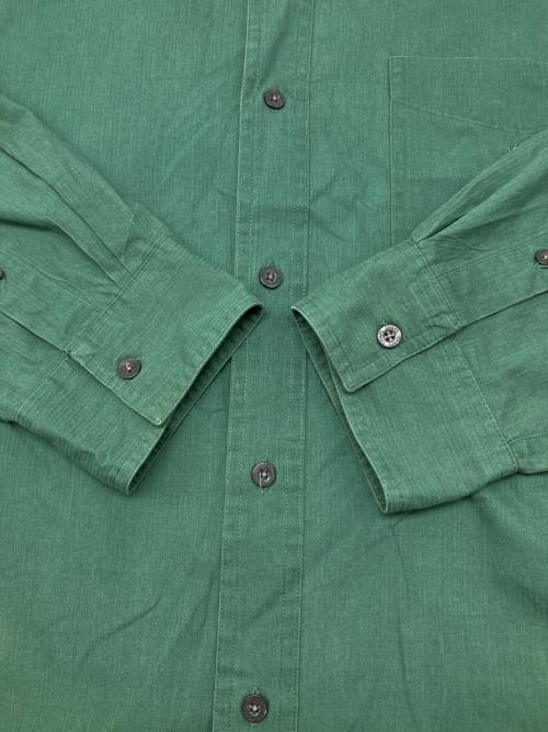 CHAPS（チャップス）CHAPS (チャップス) 90sボタンダウンシャツ　古着 グリーン サイズ:Lの古着・服飾アイテム