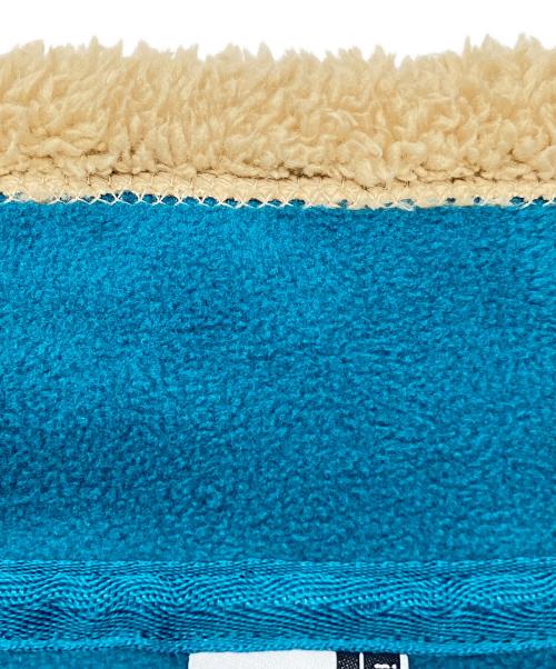 CHUMS（チャムス）CHUMS (チャムス) ボアジャケット ライトブルー×ベージュ サイズ:Ｍの古着・服飾アイテム