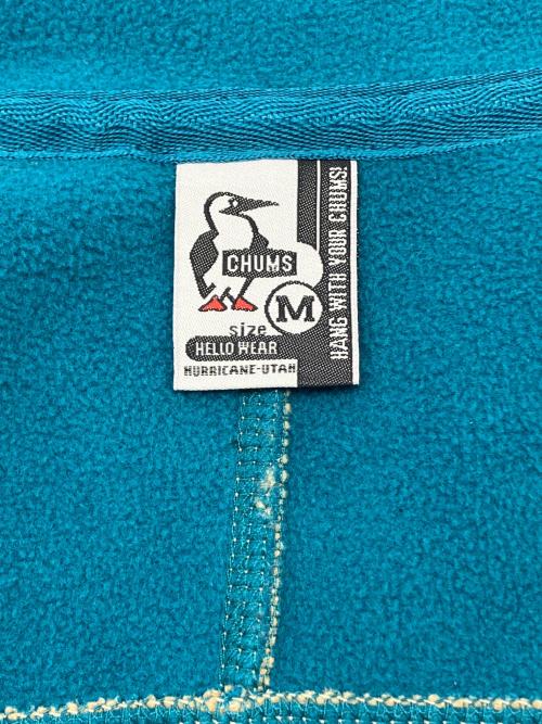 CHUMS（チャムス）CHUMS (チャムス) ボアジャケット ライトブルー×ベージュ サイズ:Ｍの古着・服飾アイテム