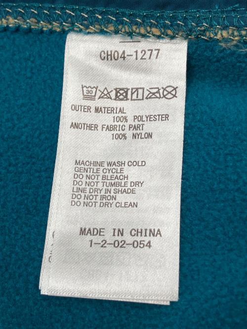 CHUMS（チャムス）CHUMS (チャムス) ボアジャケット ライトブルー×ベージュ サイズ:Ｍの古着・服飾アイテム