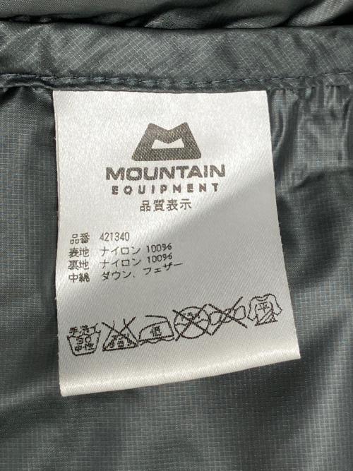 MountainEquipment（マウンテンイクィップメント）MountainEquipment (マウンテンイクィップメント) ダウンベスト ブラック サイズ:Sの古着・服飾アイテム