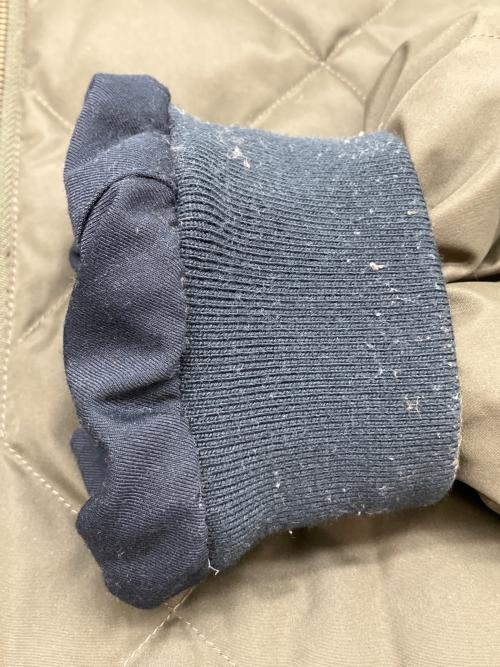 TAION（タイオン）TAION (タイオン) キルティングダウンジャケット カーキ サイズ:XLの古着・服飾アイテム