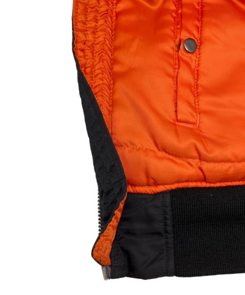 AVIREX（アヴィレックス）AVIREX (アヴィレックス) COMMERCIAL MA-1フライトジャケット ブラック サイズ:Ｍの古着・服飾アイテム