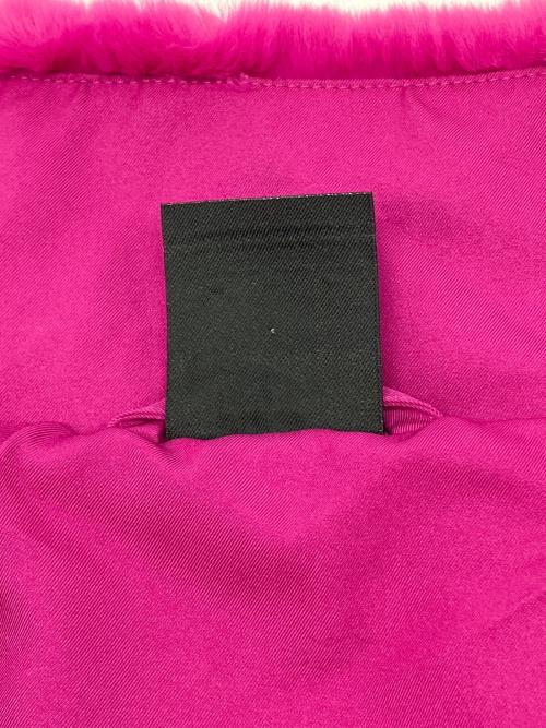 NIKE（ナイキ）NIKE (ナイキ) フェイクファージャケット ショッキングピンク サイズ:Ｍの古着・服飾アイテム