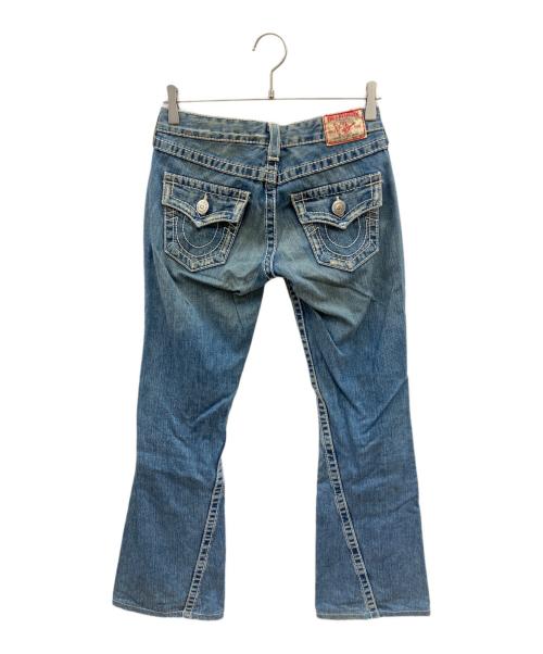 TRUE RELIGION（トゥルー レリジョン）TRUE RELIGION (トゥルー レリジョン) デニムフレアパンツ　Y2K インディゴ サイズ:26の古着・服飾アイテム