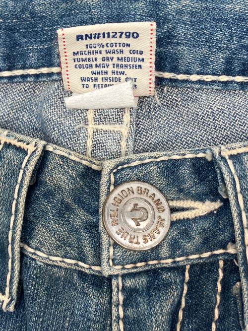 TRUE RELIGION（トゥルー レリジョン）TRUE RELIGION (トゥルー レリジョン) デニムフレアパンツ　Y2K インディゴ サイズ:26の古着・服飾アイテム