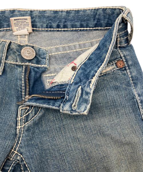 TRUE RELIGION（トゥルー レリジョン）TRUE RELIGION (トゥルー レリジョン) デニムフレアパンツ　Y2K インディゴ サイズ:26の古着・服飾アイテム