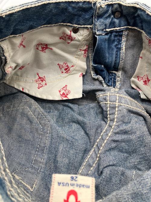 TRUE RELIGION（トゥルー レリジョン）TRUE RELIGION (トゥルー レリジョン) デニムフレアパンツ　Y2K インディゴ サイズ:26の古着・服飾アイテム