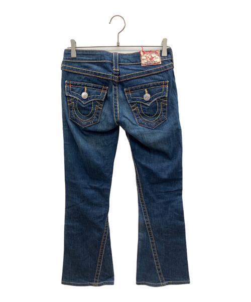 TRUE RELIGION（トゥルー レリジョン）TRUE RELIGION (トゥルー レリジョン) デニムフレアパンツ　Y2K インディゴ サイズ:26の古着・服飾アイテム