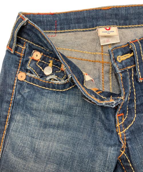 TRUE RELIGION（トゥルー レリジョン）TRUE RELIGION (トゥルー レリジョン) デニムフレアパンツ　Y2K インディゴ サイズ:26の古着・服飾アイテム