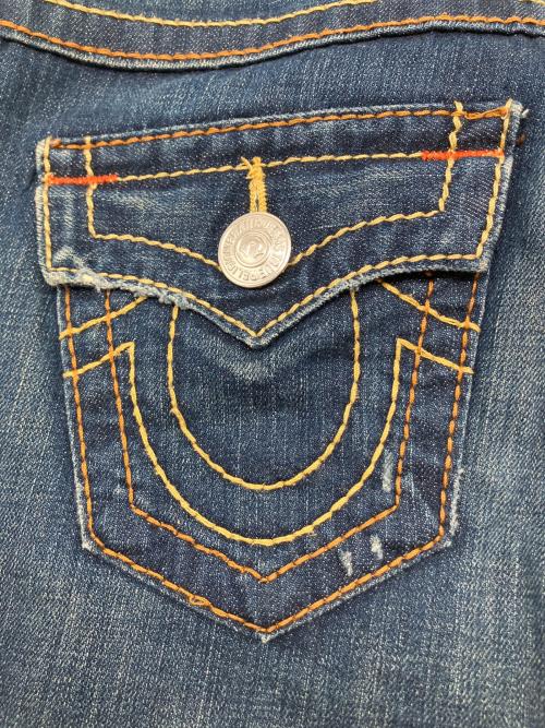 TRUE RELIGION（トゥルー レリジョン）TRUE RELIGION (トゥルー レリジョン) デニムフレアパンツ　Y2K インディゴ サイズ:26の古着・服飾アイテム